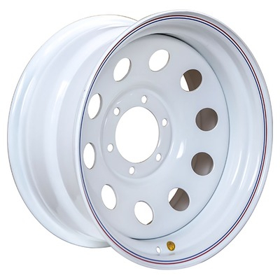Off-Road-Wheels 8x17/6x139.7 ET0 D110 Тойота Ниссан белый
