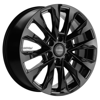 Khomen Wheels 8x20/6x139.7 ET35 D78.1 KHW2010 (Nissan Patrol) Black