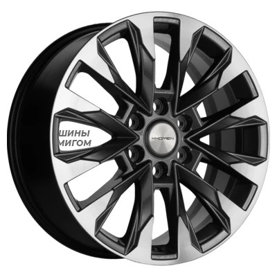 Khomen Wheels 8x20/6x114.3 ET40 D67.1 KHW 2010 GRAY-FP