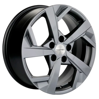 Диски Khomen Wheels 7x17/5x112 ET43 D57,1 KHW1712 (Karog/Octavia/Tiguan) Gray-FP