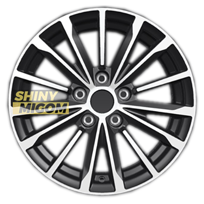 Диски Khomen Wheels 6,5x16/5x114,3 ET50 D66,1 KHW1611 (Duster/Terrano) Black-FP Диски Khomen Wheels 6,5x16/5x114,3 ET50 D66,1 KHW1611 (Duster/Terrano) Black-FP