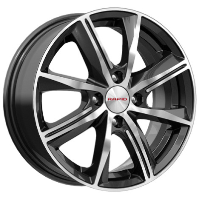 K&K 6x15/4x100 ET46 D54.1 Арнар-оригинал алмаз_черный_sk
