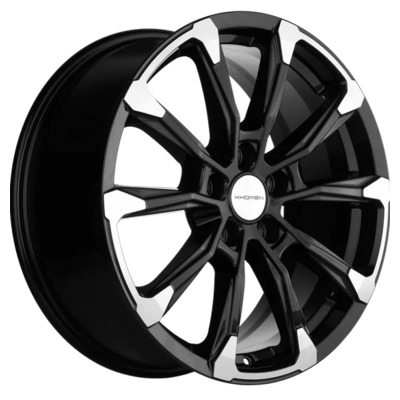 Диски Khomen Wheels 7.5x18/5x108 ET35 D65.1 KHW1808 (Exeed TXL) Black-FP