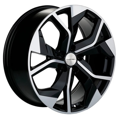 Диски Khomen Wheels 8.5x20/5x112 ET20 D66.5 KHW2006 (Q8) Black-FP