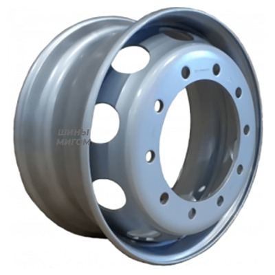 Accuride 8.3x22.5/10x335 ET165 D281 10/335/281/165 Silver