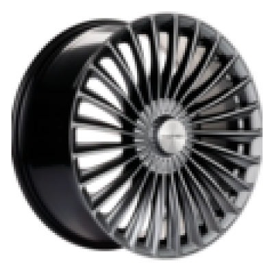 Диски Khomen Wheels 9,5x20/5x112 ET38 D66,6 KHW2008 (S-class Rear) Dark Chrome