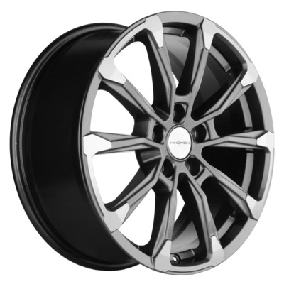 Диски Khomen Wheels 7,5x18/5x114,3 ET50 D67,1 KHW1808 (K5/Santafe) Gray-FP