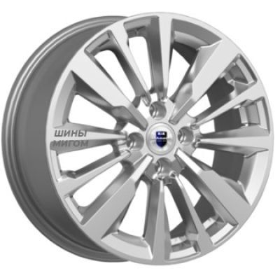 K&K 6.5x16/4x100 ET50 D60.1 Эрман (КС997) Дарк платинум