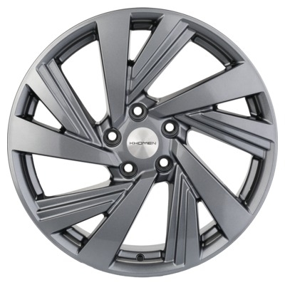 Диски Khomen Wheels 7,5x18/5x112 ET43 D57,1 KHW1801 (Kodiaq/Tiguan) Gray