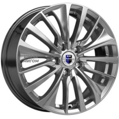 K&K 6.5x17/5x110 ET39 D65.1 Flanker (КС1097) Дарк платинум