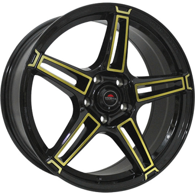 YOKATTA 8x18/5x112 ET39 D66.6 MODEL-35 bk+y