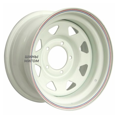 Off-Road-Wheels 7x15/5x139.7 ET0 D110 УАЗ белый