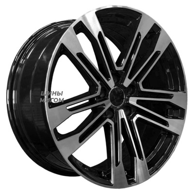 PDW 8.5x19/5x112 ET33 D66.5 3044 Gloss Black Machine Face