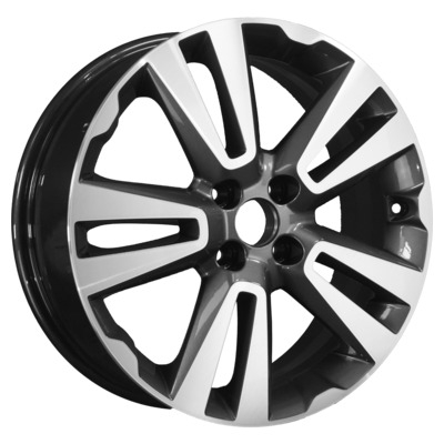 K&K 6.5x17/4x100 ET43 D60.2 Старкад (Vesta) (КС748) Антрацит-алмаз