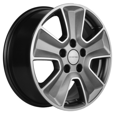 Диски Khomen Wheels 6.5x16/5x114.3 ET43 D67.1 KHW1601 (Huyndai/Kia) Gray-FP