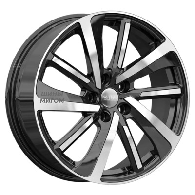 K&K 7x18/5x108 ET38 D60.1 КС1111 Алмаз черный