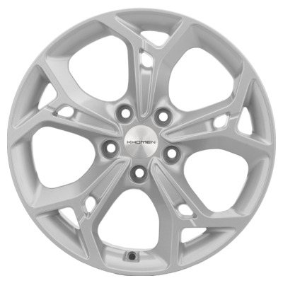 Khomen Wheels 7x17/5x110 ET46 D63.3 KHW1702 (Changan CS35/CS35 Pro) F-Silver