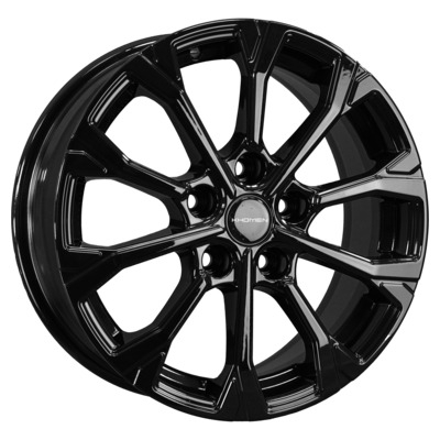 Khomen Wheels 6.5x16/5x114.3 ET47 D66.1 KHW1605 (Fluence/Juke) Black