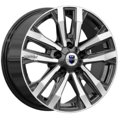 K&K 8x18/5x130 ET56 D71.6 Мичиган (КС1107) Алмаз черный