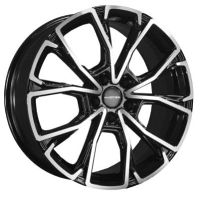 Диски Khomen Wheels 7.5x19/5x108 ET33 D60.1 KHW1907 (OMODA C5) Black-FP