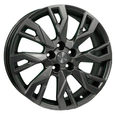 Диски Khomen Wheels 7x18/5x114,3 ET37 D66,5 KHW1809 (Dargo/Jolion) F-Silver