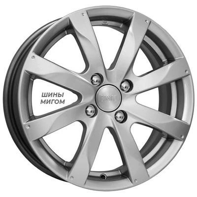 K&K 6x15/4x108 ET38 D67.1 Джемини (КС617) Дарк платинум