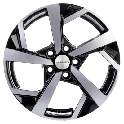 Диски Khomen Wheels 7x17/5x114.3 ET45 D60.1 KHW1712 (Changan/Geely/Lexus/Toyota) Gray