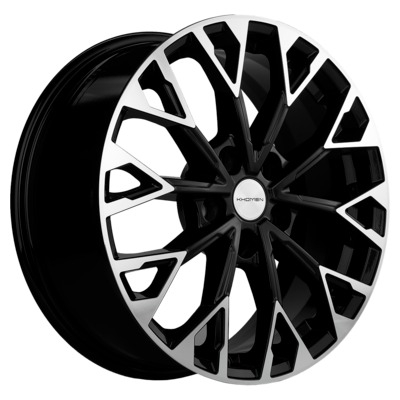 Диски Khomen Wheels 7x17/5x108 ET49 D59.5 KHW1718 (GAC GS4) Black-FP