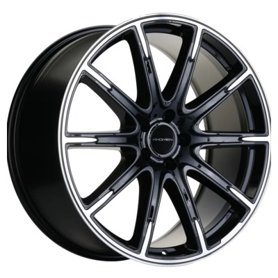 Диски Khomen Wheels 9,5x21/5x112 ET30 D66,6 KHW2102 (GLS class) Black-FP