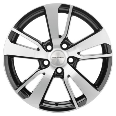 Диски Khomen Wheels 7x17/5x114,3 ET38 D67,1 KHW1704 (Outlander) Black-FP