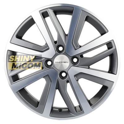 Диски Khomen Wheels 6x16/4x100 ET41 D60,1 KHW1609 (XRay) Gray