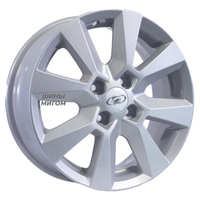 K&K 6x15/4x100 ET50 D60.2 Molekula (КС813) (Largus) ауди F