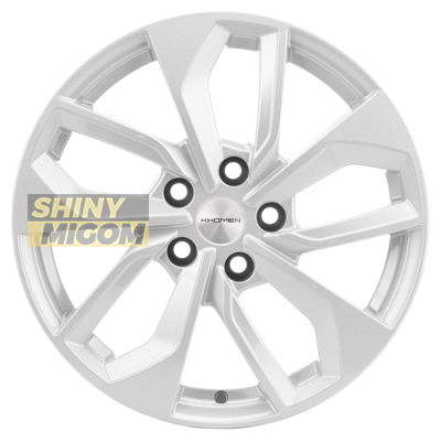 Диски Khomen Wheels 7x17/5x112 ET46 D66,6 KHW1703 (A4) F-Silver