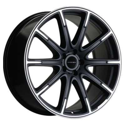 Диски Khomen Wheels 10,5x21/5x112 ET45 D66,6 KHW2102 (GLS/GLE) Black-FP matt