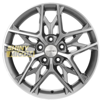 Диски Khomen Wheels 7x17/5x114,3 ET45 D60,1 KHW1709 (Camry) F-Silver