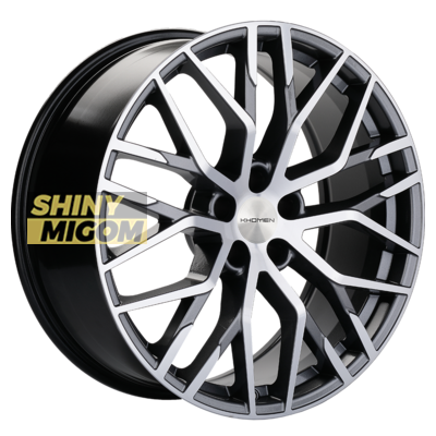 Диски Khomen Wheels 8,5x20/5x114,3 ET30 D60,1 KHW2005 (RX) Brilliant Silver-FP