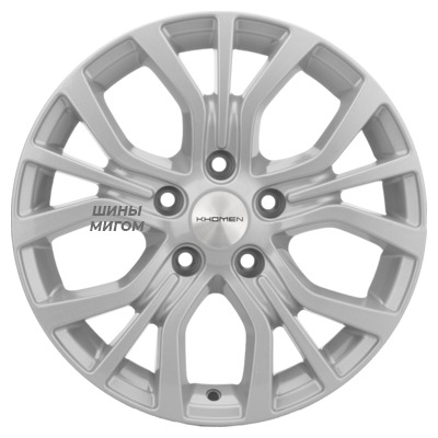 Khomen Wheels 6.5x16/5x114.3 ET43 D67.1 KHW1608 (Huyndai/Kia) F-Silver