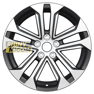 Диски Khomen Wheels 7x18/5x114,3 ET38 D67,1 KHW1803 (Outlander) Black-FP