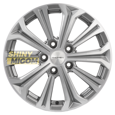 Диски Khomen Wheels 6,5x16/5x108 ET50 D63,3 KHW1610 (Focus) Gray-FP