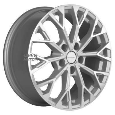 Khomen Wheels 7x17/5x114.3 ET45 D67.1 KHW1718 (CX-5/i40/Changan CS75FL/Besturn X80) F-Silver-FP