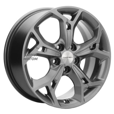 Khomen Wheels 7x17/5x114.3 ET48 D67.1 KHW1702 (Kia K5) Gray