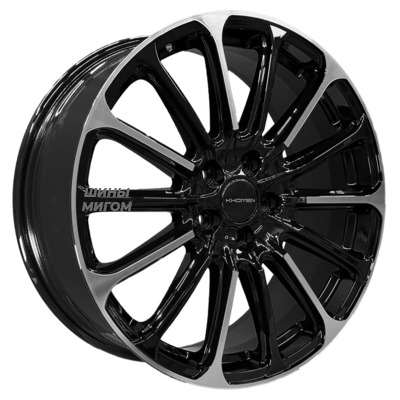 Khomen Wheels 7.5x19/5x108 ET46 D63.4 KHW1910 (Geely Monjaro/Tugella) Black-FP