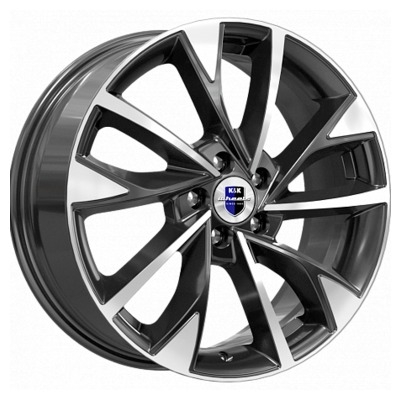 Диски K&K 7x17/5x112 ET40 D57.1 Роквуд (КС900) Алмаз черный