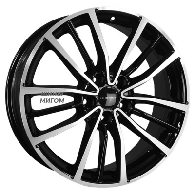 Диски Khomen Wheels 7x18/5x114.3 ET38 D67.1 KHW1812 (Outlander) Black-FP