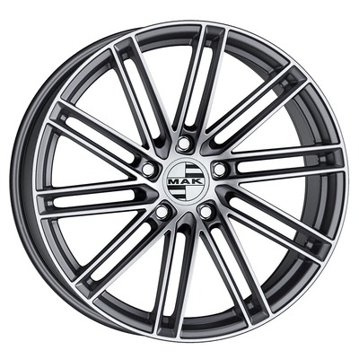 MAK 9x20/5x130 ET50 D71.6 Leipzig Gunmetal Mirror Face
