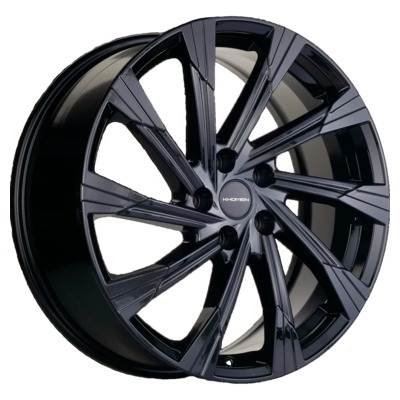 Диски Khomen Wheels 7.5x19/5x108 ET47 D60.1 KHW1901 (Chery Tiggo 8) Black
