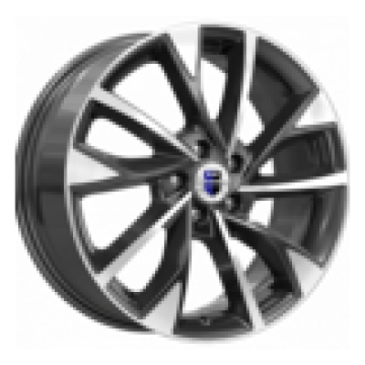 Диски K&K 7x17/5x114.3 ET50 D67.1 Роквуд (КС900) Дарк платинум