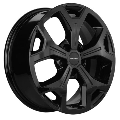 Диски Khomen Wheels 7x17/5x108 ET33 D60.1 KHW1710 (Chery tiggo 7/ 7pro) Black