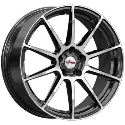 iFree 7x18/5x114.3 ET37 D66.6 Винзор блэк_джек