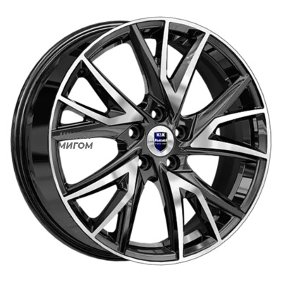K&K 6.5x18/5x114.3 ET34 D66.6 Кайлас (КС1054) Алмаз черный